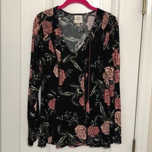 Knox Rose floral print blouse